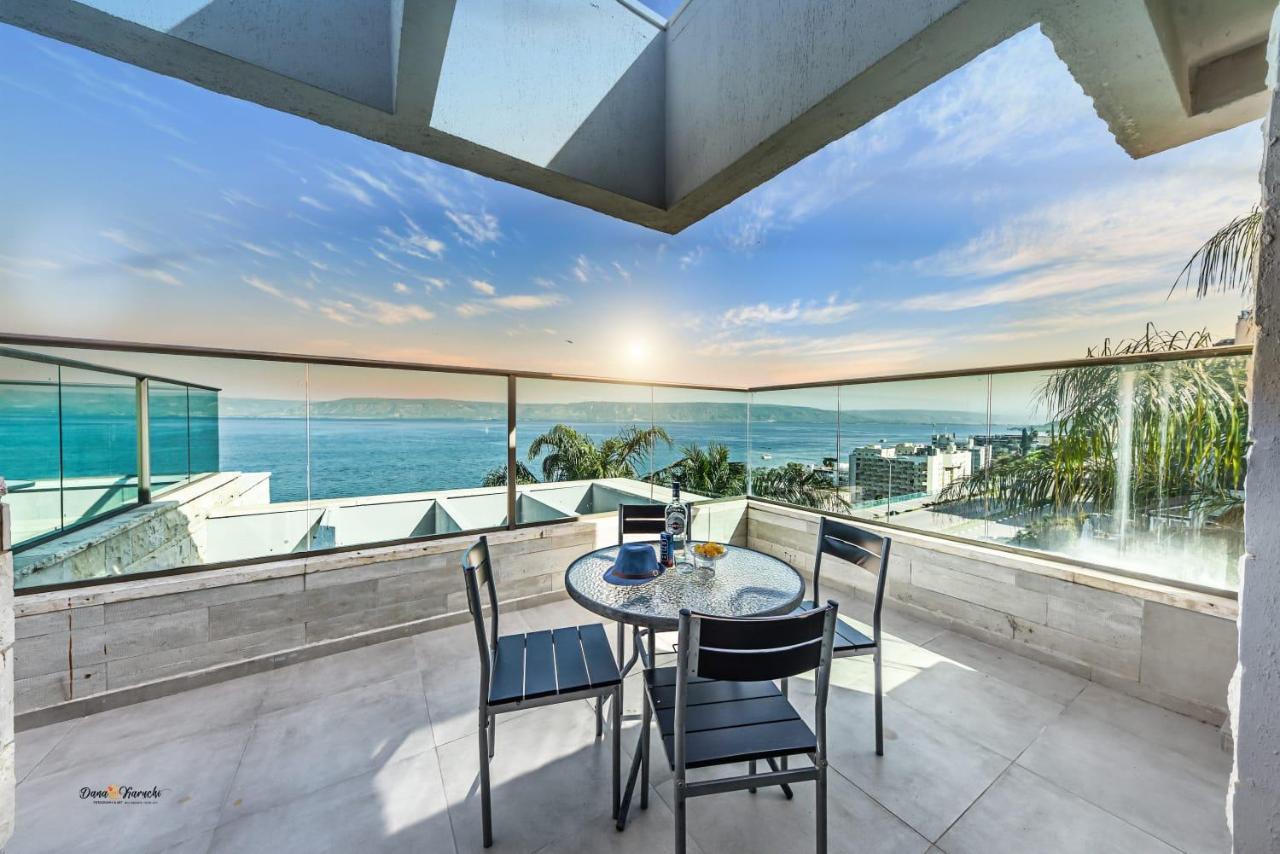 Nof Kinneret Villa Tiberias Bagian luar foto