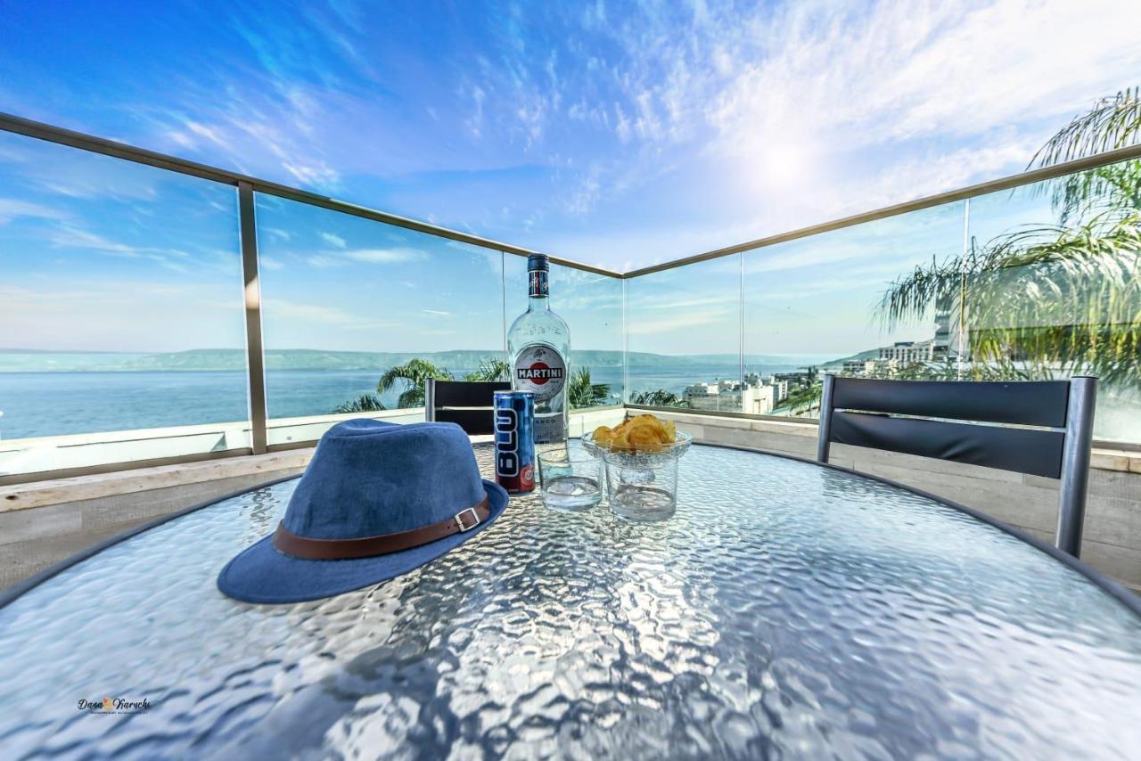 Nof Kinneret Villa Tiberias Bagian luar foto